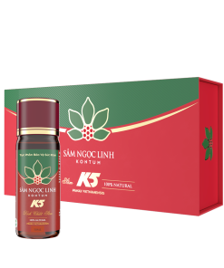 TPBVSK Dịch chiết Sâm Ngọc Linh K5 - 50ml - 05 chai/hộp
