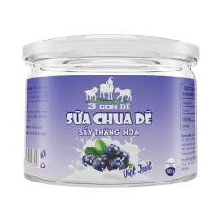 Sữa chua dê việt quất sấy thăng hoa