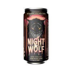 Thực phẩm bổ sung Nước tăng lực Night Wolf vị cà phê 245ml