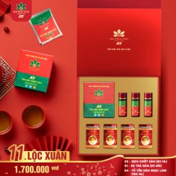Hộp Quà Lộc Xuân 2024 (Dịch + yến + trà)