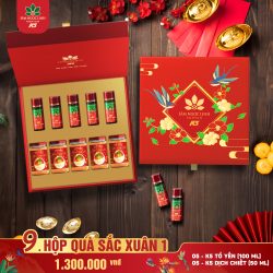 Hộp Quà Sắc Xuân 1 (Dịch + Yến)