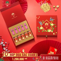 Hộp Quà Sắc Xuân 2 (Collagen + Yến)