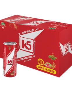 Thực Phẩm Bổ Sung Nước Tăng Lực Sâm Ngọc Linh K5 Dâu Tây Đỏ