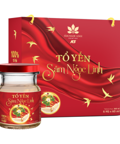 Tổ Yến Sâm Ngọc Linh 60ml - 6 hũ/hộp