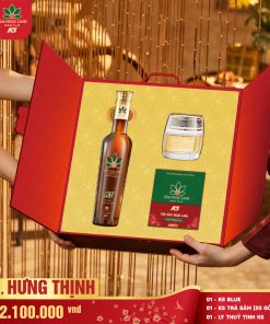 Hộp Quà Hưng Thịnh 2025 (Blue + Trà20)