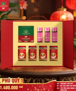 Hộp Quà Phú Quý 1 2025 (Collagen + Yến + Trà15)