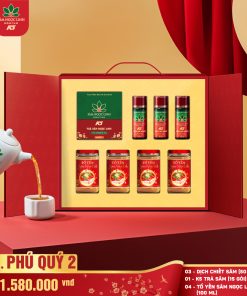 Hộp Quà Phú Quý 2 2025 (Dịch + Yến + Trà15)