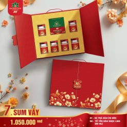 Hộp Quà Sum Vầy 2025 (Yến + Trà15)