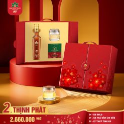 Hộp Quà Thịnh Phát 2025 (Gold + Trà20)
