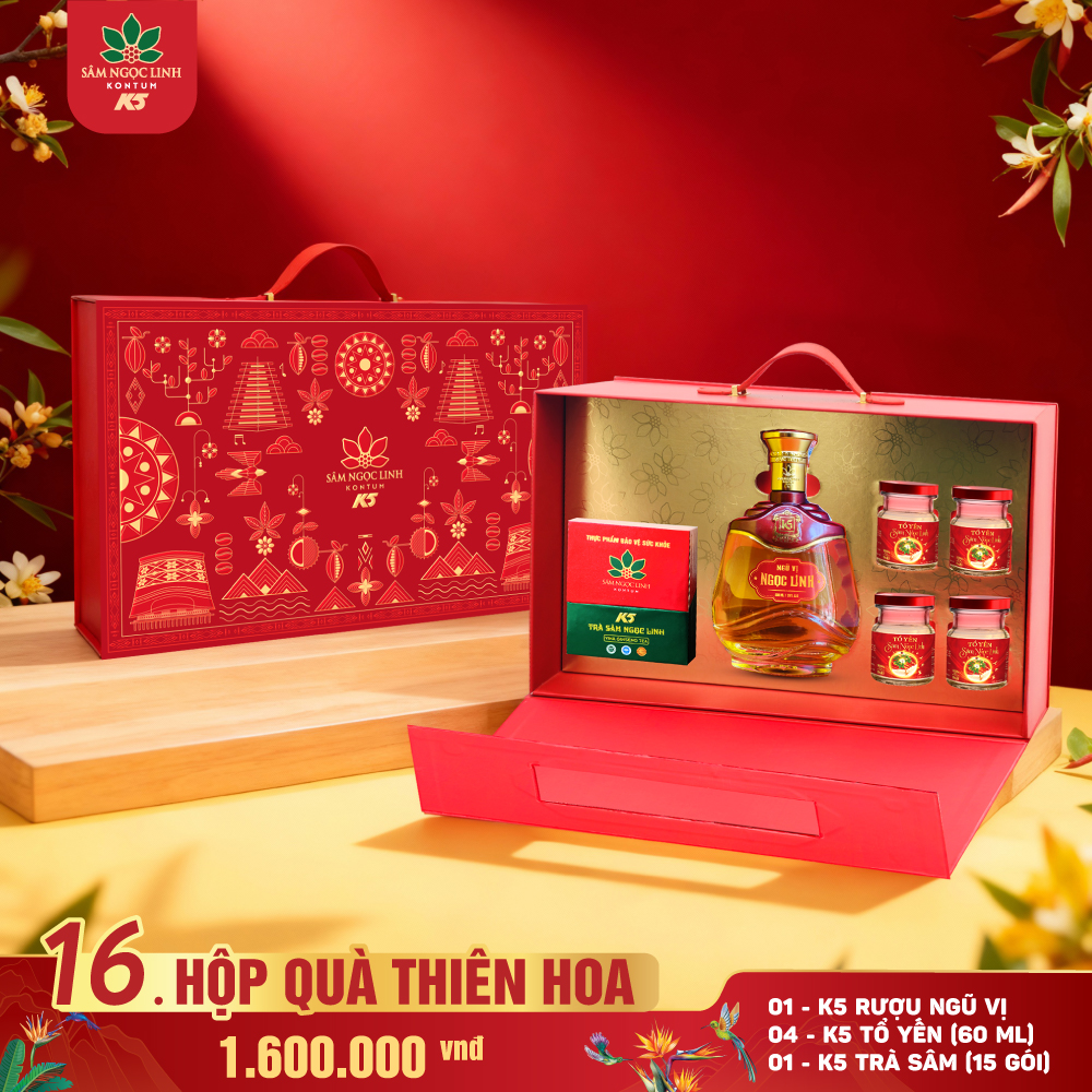 Hộp quà Thiên Hoa