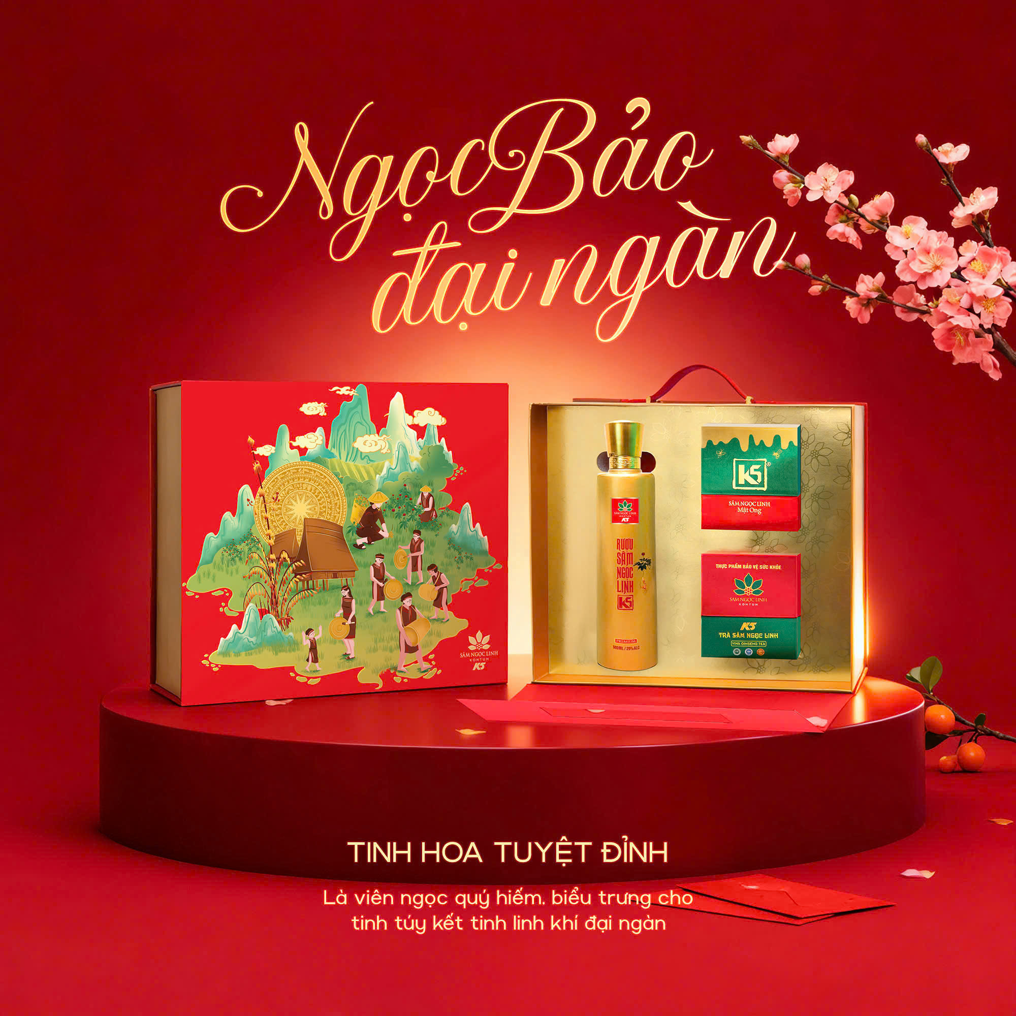 Hộp quà Ngọc Bảo Đại Ngàn 02 - Ảnh 3
